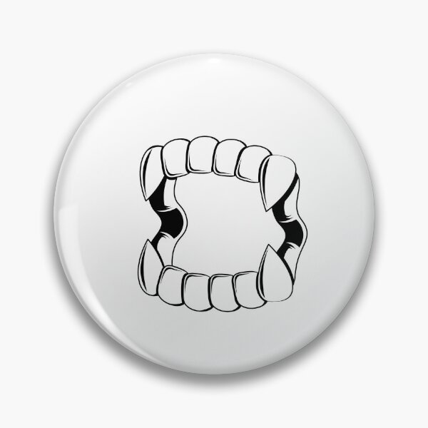 Item preview, Creepy Vampire Teeth | Toy Vampire Teeth | Tattoo Design designed and sold by ProdbyNiECO.