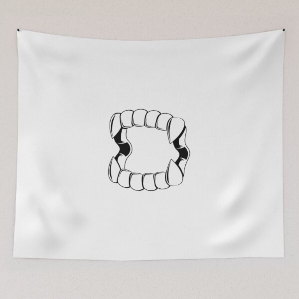 Item preview, Creepy Vampire Teeth | Toy Vampire Teeth | Tattoo Design designed and sold by ProdbyNiECO.