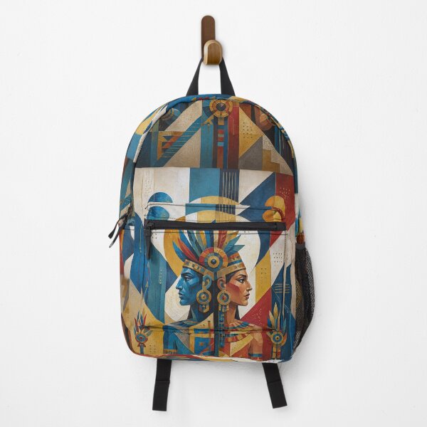 Item preview, Aztec Lord of Duality Ometecuhtli painting. designed and sold by GalleryKauffeld.