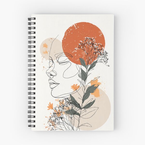Item preview, Visage One Line Art Abstrait Minimaliste Boho - Silhouette Aesthetic designed and sold by DkSpirit.