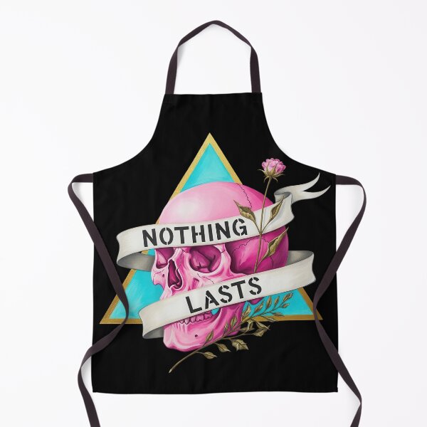 Item preview, Nothing Lasts Pink Skull and Dead Flowers designed and sold by nuel-art.