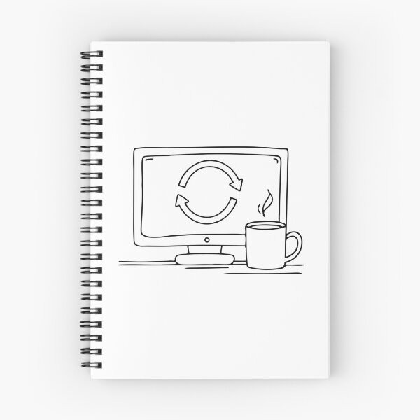 Item preview, An update screen shown near a cup of coffee designed and sold by rasagamastore.