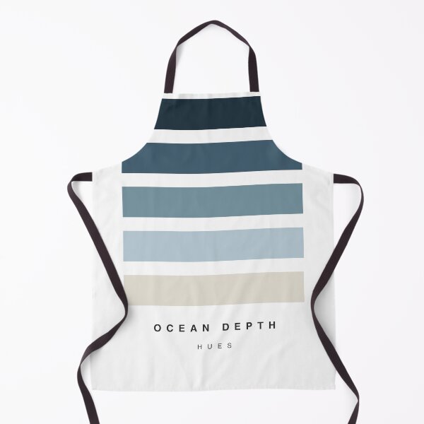 Item preview, ‘Ocean Depth’ Hue Palette designed and sold by The Colourful Game.