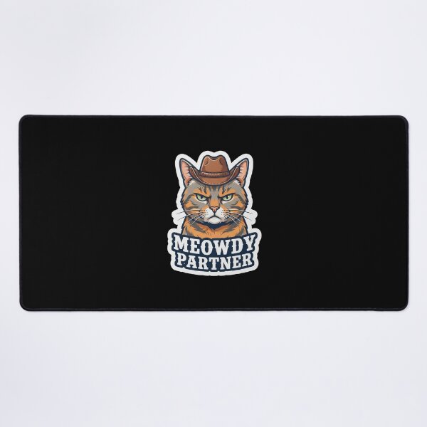 Item preview, Tough Cowboy Cat Meowdy Partner Graphic designed and sold by Owcomm.