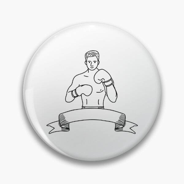 Item preview, A gym banner showing a silhouette mid uppercut designed and sold by rasagamastore.
