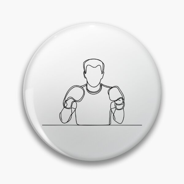Item preview, A punching pose silhouette shown on a gym backdrop designed and sold by rasagamastore.
