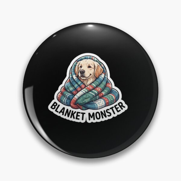 Item preview, Cute Golden Retriever Wrapped In Cozy Blanket designed and sold by Owcomm.