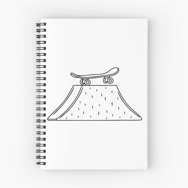 Item preview, A skateboard placed at the base of a sloped ramp designed and sold by rasagamastore.