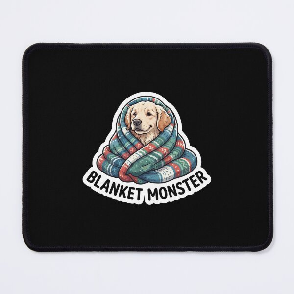 Item preview, Cute Golden Retriever Wrapped In Cozy Blanket designed and sold by Owcomm.