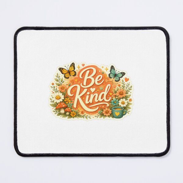 Item preview, Be Kind Floral Butterfly Sticker designed and sold by AuudiVasustudio.