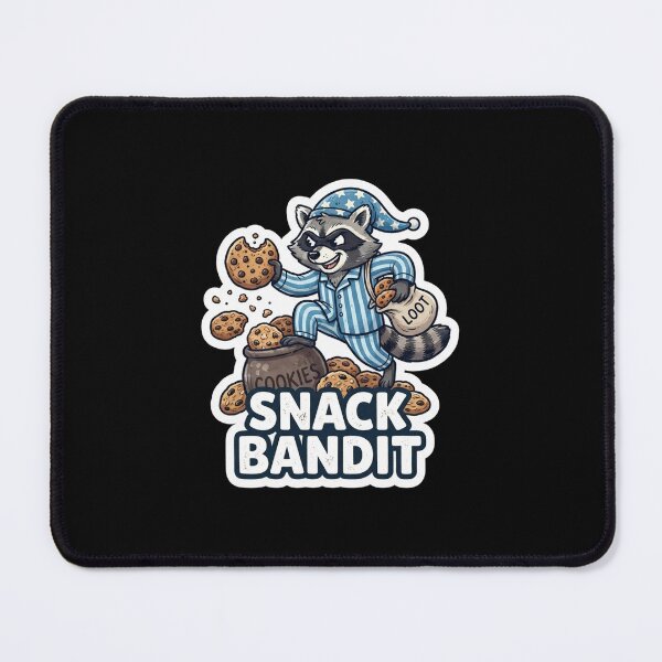 Item preview, Cute Raccoon Stealing Cookies In Pajamas designed and sold by Owcomm.