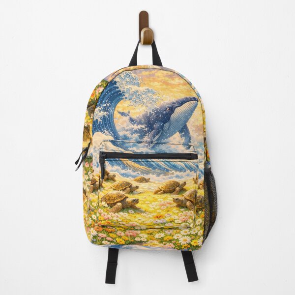 Item preview, Great Wave of the Whale and Turtles designed and sold by m-y-A-I-A-R-T-.