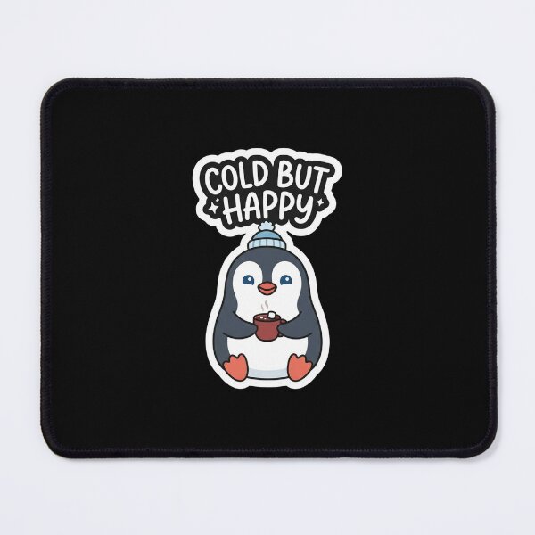 Item preview, Cute Penguin Drinking Hot Chocolate Winter designed and sold by Owcomm.