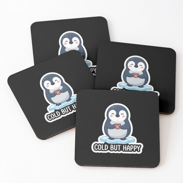 Item preview, Cute Penguin Drinking Hot Cocoa designed and sold by Owcomm.