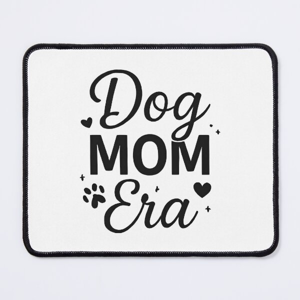 Item preview, Dog Mom Era – Cute Dog Lover Typography | Trendy Minimalist T-Shirt Design designed and sold by KAM-KAM-STORE.