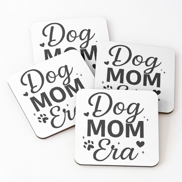 Item preview, Dog Mom Era – Cute Dog Lover Typography | Trendy Minimalist T-Shirt Design designed and sold by KAM-KAM-STORE.
