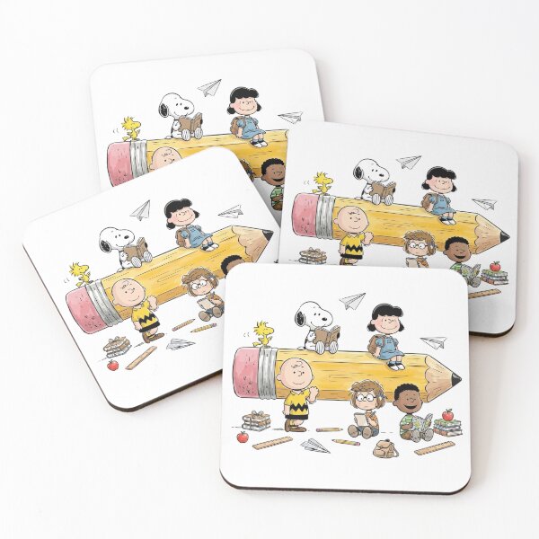 Item preview, Peanuts Gang Back To School Giant Pencil Reading Kids designed and sold by DamianRoy88.
