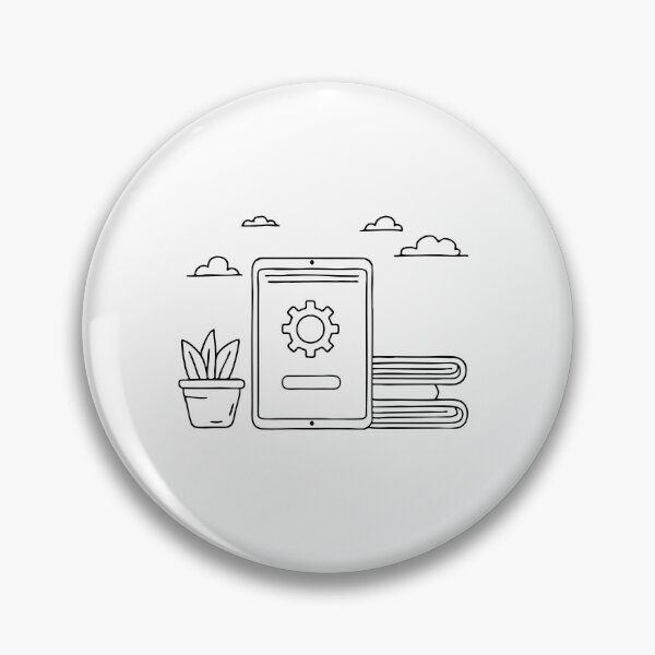 Artikelvorschau, Ein Tablet mit auflaufender Update-Software liegt neben einem geschlossenen Notebook. entworfen und verkauft von rasagamastore.