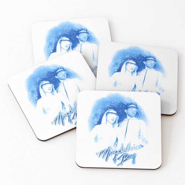 Item preview, Blue Silhouette Pop Duo Band designed and sold by Tallboy666.