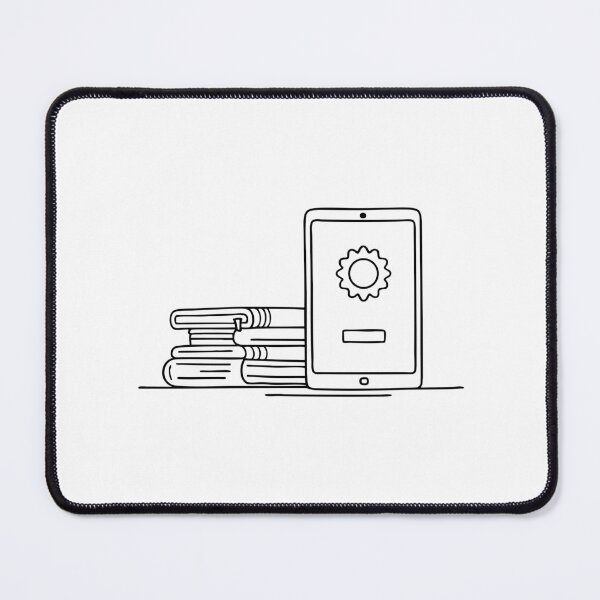 Item preview, A tablet in the middle of a system update placed near a notebook designed and sold by rasagamastore.