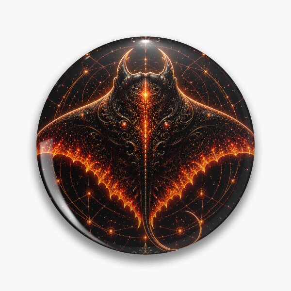 Item preview, Lava Manta Ray designed and sold by RimoraArt.