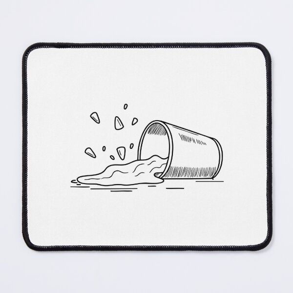 Item preview, A tipped over trash can with its contents spilled nearby designed and sold by rasagamastore.