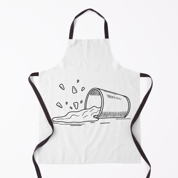 Item preview, A tipped over trash can with its contents spilled nearby designed and sold by rasagamastore.