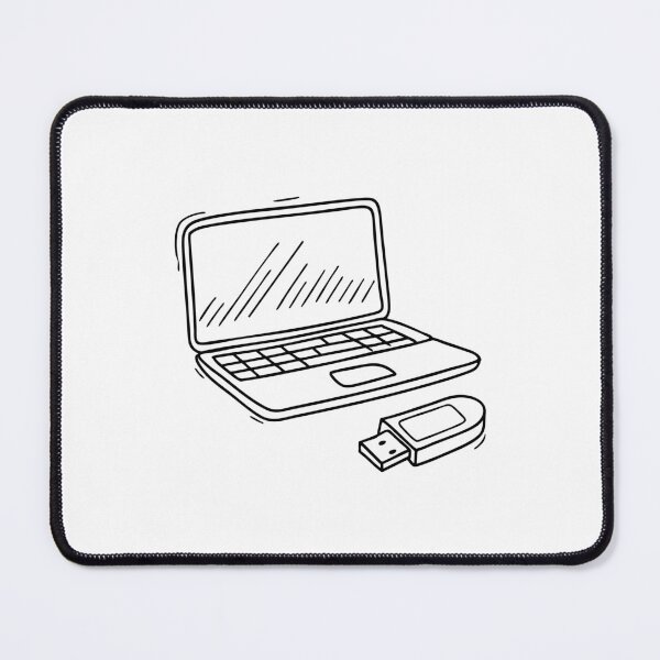 Item preview, A USB device resting by a laptop marked for firmware update designed and sold by rasagamastore.