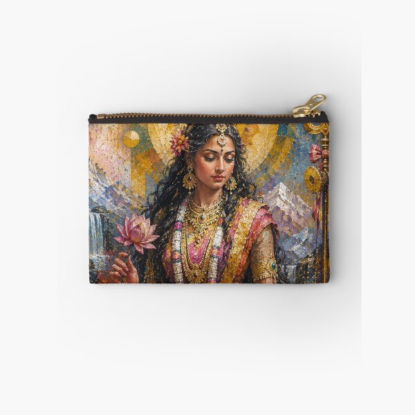 Item preview, Parvati Hindu Goddess painting. designed and sold by GalleryKauffeld.