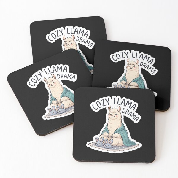 Item preview, Cozy Llama Drama Cute Animal Humor designed and sold by Owcomm.