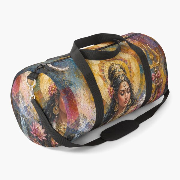 Item preview, Parvati Hindu Goddess painting. designed and sold by GalleryKauffeld.