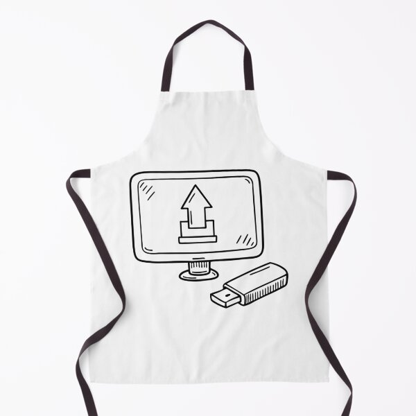 Item preview, A flash drive beside a screen displaying an upload window designed and sold by rasagamastore.