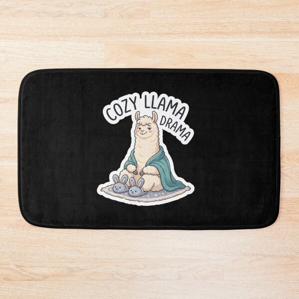 Item preview, Cozy Llama Drama Cute Animal Humor designed and sold by Owcomm.
