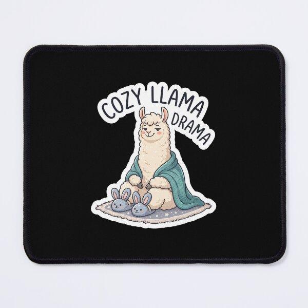 Item preview, Cozy Llama Drama Cute Animal Humor designed and sold by Owcomm.
