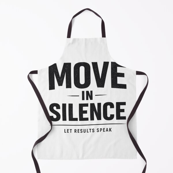 Item preview, Move in Silence – Motivational Quote Sticker designed and sold by singhworldcr.