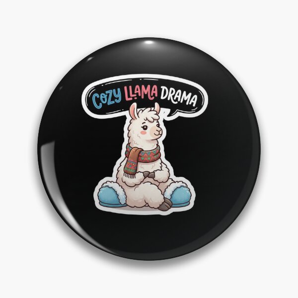 Item preview, Cozy Llama Drama Cute Animal designed and sold by Owcomm.
