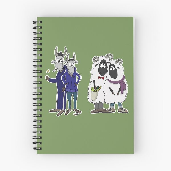 Item preview, Funny Goats and Rams Sticker | Tracksuit GOATs and Grocery Sheep Cartoon designed and sold by MyxaART.