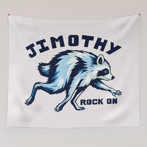 Item preview, Jimothy Rock On Raccoon Wildlife Animal Lover designed and sold by Hugosploosh.