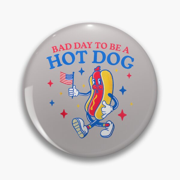 Item preview, Bad Day to Be A Hot Dog Funny BBQ Grilling 4th of July designed and sold by FrankIsabel.