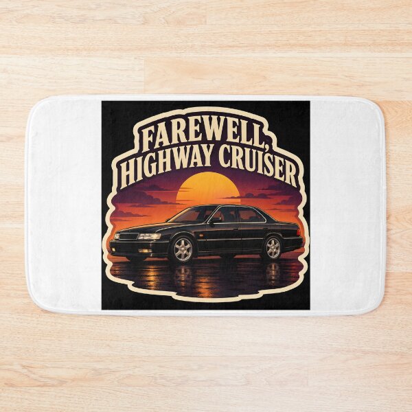 Item preview, Farewell Highway Cruiser - Vintage 90s Sedan Sunset designed and sold by MustHaveVibes.