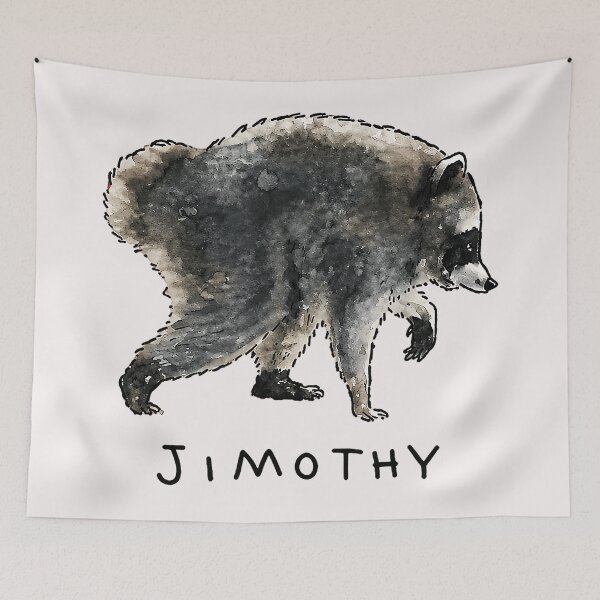 Item preview, Jimothy Raccoon Wildlife Animal Lover designed and sold by Hugosploosh.