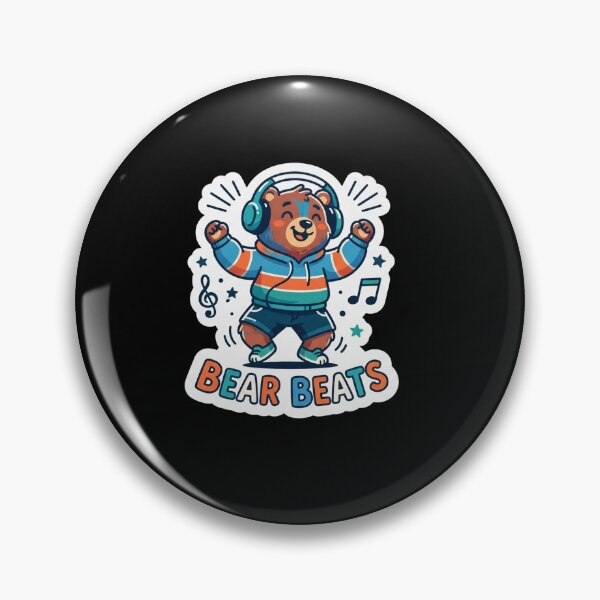 Item preview, Cute Dancing Bear Listening To Music designed and sold by Owcomm.