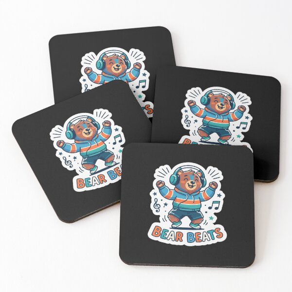 Item preview, Cute Dancing Bear Listening To Music designed and sold by Owcomm.