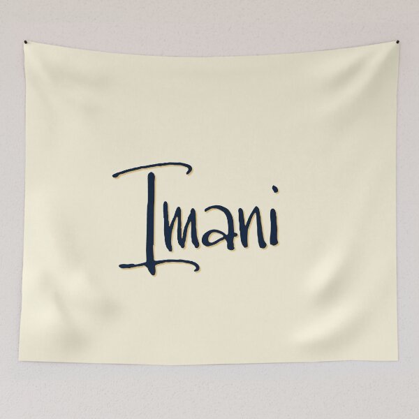 Item preview, IMANI personalized type design designed and sold by CharlottePlaceArt.