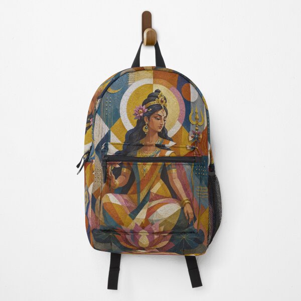 Item preview, Hindu Goddess Parvati painting. designed and sold by GalleryKauffeld.