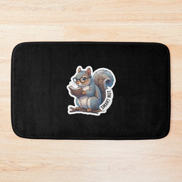 Item preview, Smart Squirrel Reading A Book With Glasses designed and sold by Owcomm.