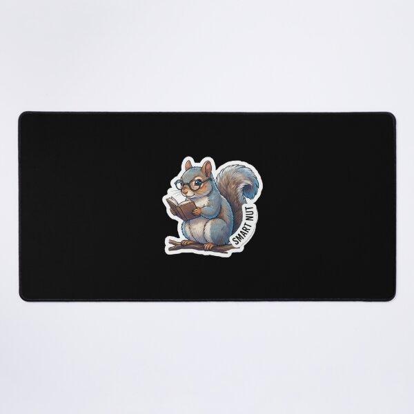 Item preview, Smart Squirrel Reading A Book With Glasses designed and sold by Owcomm.