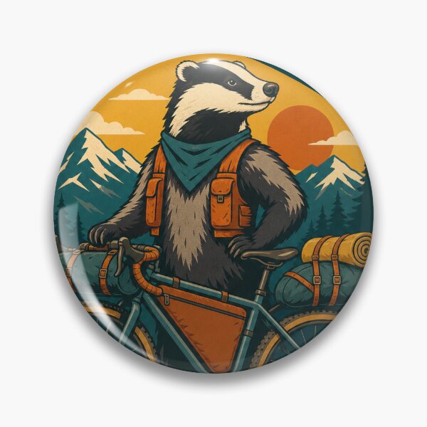 Item preview, Trail Camp Badger  designed and sold by LaunchUIStudio.