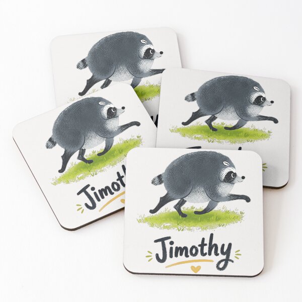 Item preview, Jimothy Raccoon Wild Animal Name Personalized designed and sold by Hugosploosh.
