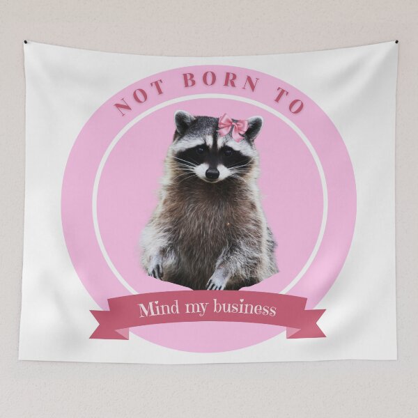 Item preview, Racoon girl designed and sold by CreativUnit.